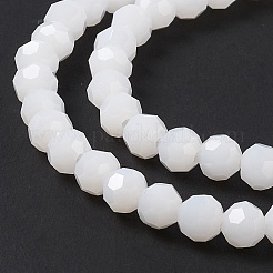 Faceted(32 Facets) Glass Beads Strands&nbsp;GLAA-E037-03A-02
