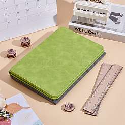 合成皮革のペーパーホルダーボード  木製マグネット付き  黄緑  260x175x14mm&nbsp;DIY-WH0622-604B