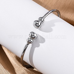 304 Stainless Steel Cuff Bangles&nbsp;BJEW-P310-08P