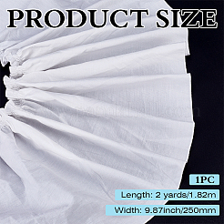 Cotton Wrinkle Ribbons&nbsp;OCOR-WH0070-297-1