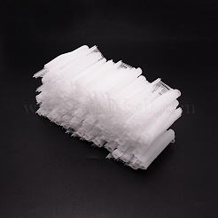 Ppプラスチックフック  hangtagフック  ホワイト  45x15mm  5000個/箱&nbsp;FIND-WH0001-90