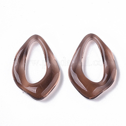 Transparent Acrylic Pendants&nbsp;TACR-T009-005