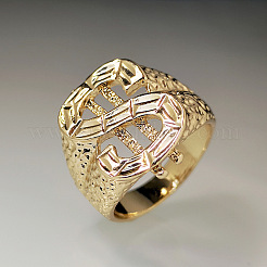 Dollar Sign Zinc Alloy Finger Rings for Men&nbsp;FS-WG78023-05