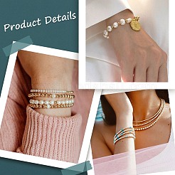 100Pcs Ion Plating(IP) 202 Stainless Steel Rondelle Spacer Beads&nbsp;STAS-SC0006-90