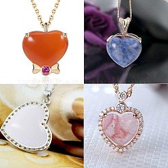 18 Kinds Natural/Synthetic Gemstone Cabochons&nbsp;G-PH0029-03