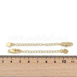 Brass Ends with Chains&nbsp;KK-P283-35G