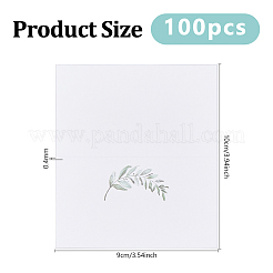 Rectangle Paper Table Place Cards&nbsp;AJEW-WH0752-125A