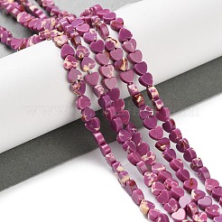 Dyed Synthetic Imperial Jasper Beads Strands&nbsp;G-M403-A35-01