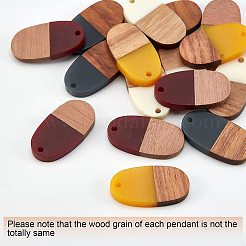 DIY Walnut Wooden Dangle Earring Making Kits&nbsp;DIY-OC0006-83