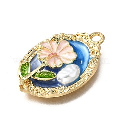 Alloy Enamel Pendants&nbsp;ENAM-K076-13A-01
