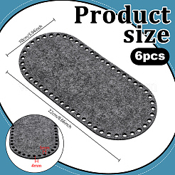 6Pcs Felt Bag Bottom Shaper&nbsp;PURS-PH0001-47C