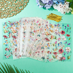 100Pcs Plastic Cookie Candy Packaging Bags&nbsp;ABAG-TA0002-07B
