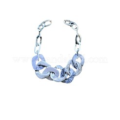Fashionable Resin Oval Link Chain Necklaces&nbsp;FS-WG8E51D-06