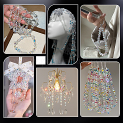 1 Strand Electroplate Glass Beads Strands&nbsp;GLAA-PH0004-31