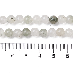 天然天山翠珪岩ビーズ連  ラウンド  6.5mm  穴：0.8mm  約63~64個/連  15.28~15.43インチ（38.8~39.2cm）&nbsp;G-C102-B02-01