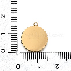304 Stainless Steel Pendant Cabochon Settings&nbsp;STAS-H233-22G