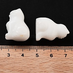 Natural White Jade Carved Figurines&nbsp;DJEW-L023-B24