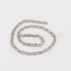 Tarnish Resistant 304 Stainless Steel Lumachina Chains&nbsp;CHS-K002-21C