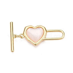 Brass Toggle Clasps&nbsp;KK-N254-140G