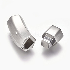 304 Stainless Steel Bayonet Clasps&nbsp;STAS-A035E-8MP