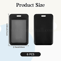 Plastic ID Card Holders&nbsp;AJEW-WH20017-23A