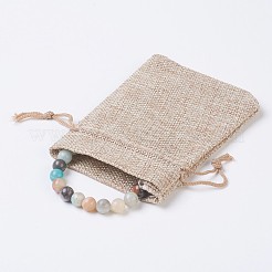 Natural Flower Amazonite Stretch Bracelets&nbsp;BJEW-JB03683-02