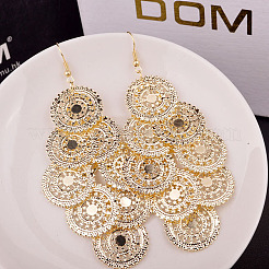 Alloy Dangle Earrings&nbsp;WG57F86-01