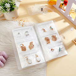1Pc Rectangle PP Plastic Jewelry Storage Albums&nbsp;AJEW-PH0003-41