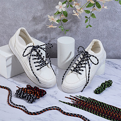 8 Pairs 4 Colors Polyester Shoelace&nbsp;FIND-PH0028-91