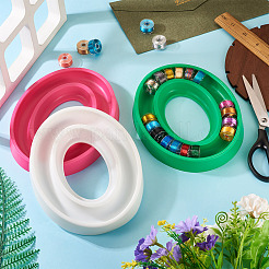 1Pc Plastic Oval Bobbin Holder&nbsp;AJEW-TA0003-08C
