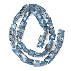 Electroplate Glass Beads Strands&nbsp;EGLA-L045-B-FR02