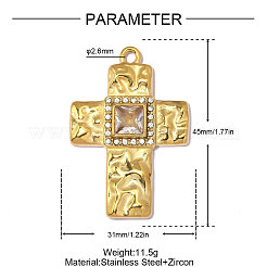 304 Stainless Steel Pendants&nbsp;STAS-OY014-72G