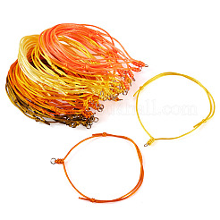 60Pcs 6 Colors Nylon Cord Bracelet Making&nbsp;BJEW-TA00669
