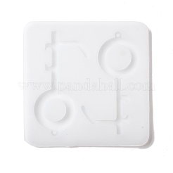 Key Shape DIY Pendant Silicone Molds&nbsp;DIY-F114-12