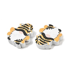 Printed Schima Wood Beads&nbsp;WD-CBA91F0-03