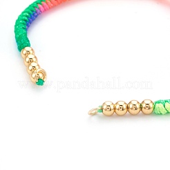 Nylon Cord Braided Bracelet Making&nbsp;MAK-E665-06N