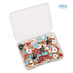 Alloy Enamel Pendants&nbsp;ENAM-TA0002-22