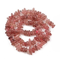 Natural Strawberry Quartz Beads Strands&nbsp;G-C250-01