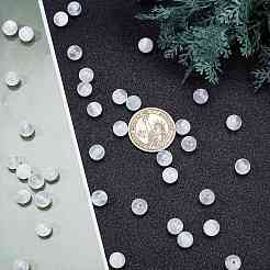 天然セレナイトビーズ連売り  ラウンド  8~8.5mm  穴：0.8mm  約50個/連  15.55インチ（39.5cm）  1連 /箱&nbsp;G-AR0001-79