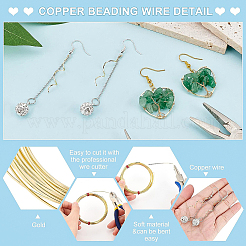 Brass Wire&nbsp;FIND-WH0116-23A-01