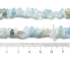 Natural Aquamarine Chip Beads Strands&nbsp;X-G-L154-19