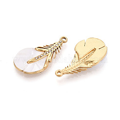 304 Stainless Steel & Enamel & Rhinestone Pendants&nbsp;STAS-T073-66A-G