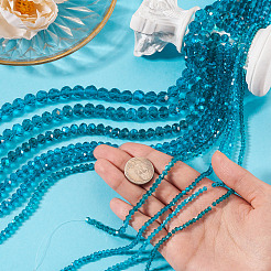 11 Strands 11 Styles Electroplate Glass Beads Strands&nbsp;EGLA-TA0003-05