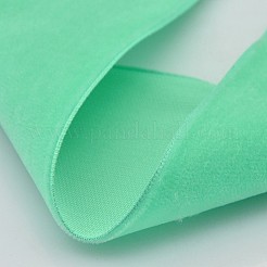 ギフトラッピングとイベントオーナメント用ポリエステルベルベットリボン  ミディアムスプリンググリーン  7/8インチ（23mm）  約25ヤード/ロール（22.86メートル/ロール）&nbsp;SRIB-M001-23mm-323