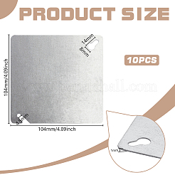 10Pcs Iron Electrical Box Cover Borad&nbsp;FIND-GA0007-89