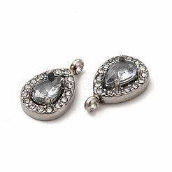 304 Stainless Steel Cubic Zirconia Pendants&nbsp;STAS-A076-01P