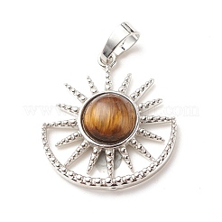 Natural & Synthetic Gemstone Pendants&nbsp;G-G855-04P