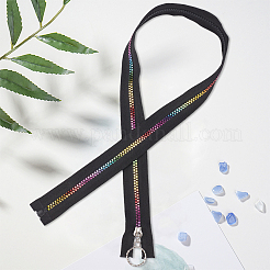 4Pcs #5 Nylon Coil Zippers Rainbow Zipper Tape&nbsp;SENE-CY0001-13B-01
