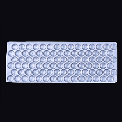 Transparent Glass Cabochons&nbsp;GGLA-R026-20mm-B
