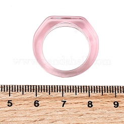 Kids Transparent Acrylic Glue on Ring Base&nbsp;LS-RJEW-P154-01A-01
